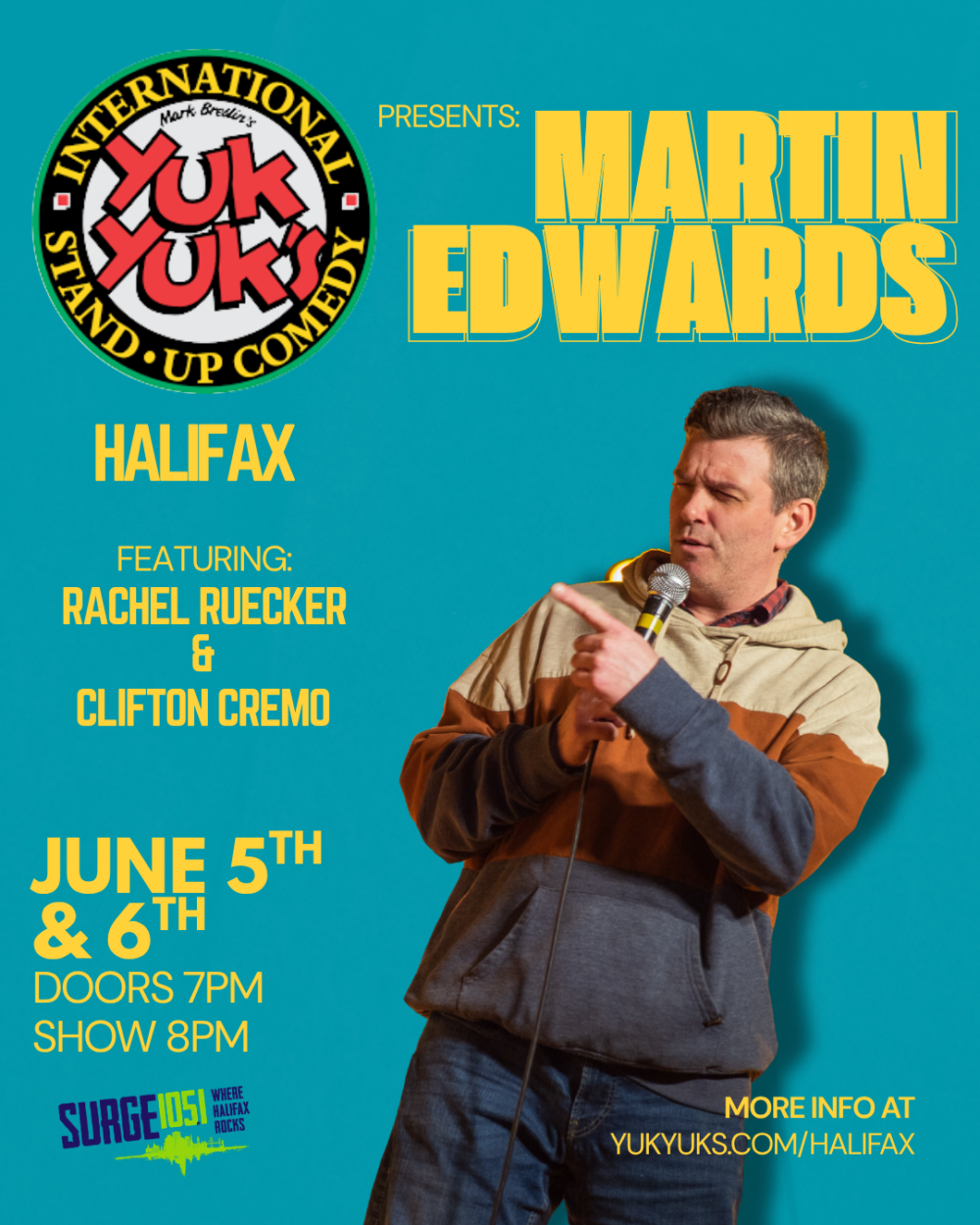 YukYuks presents: Martin Edwards image