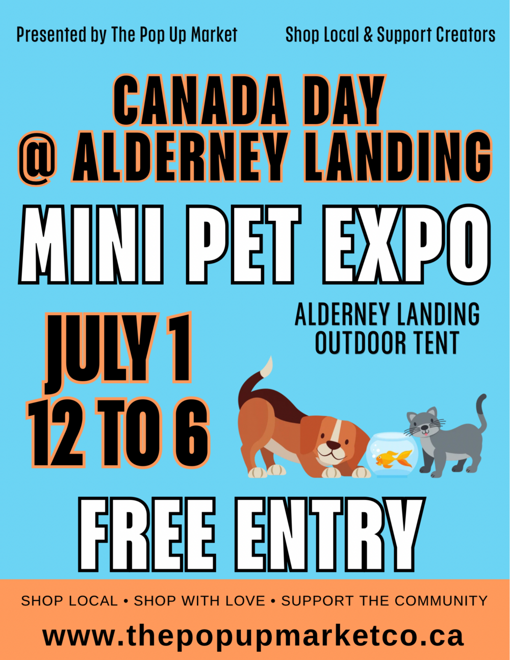 Canada Day Mini Pet Expo image