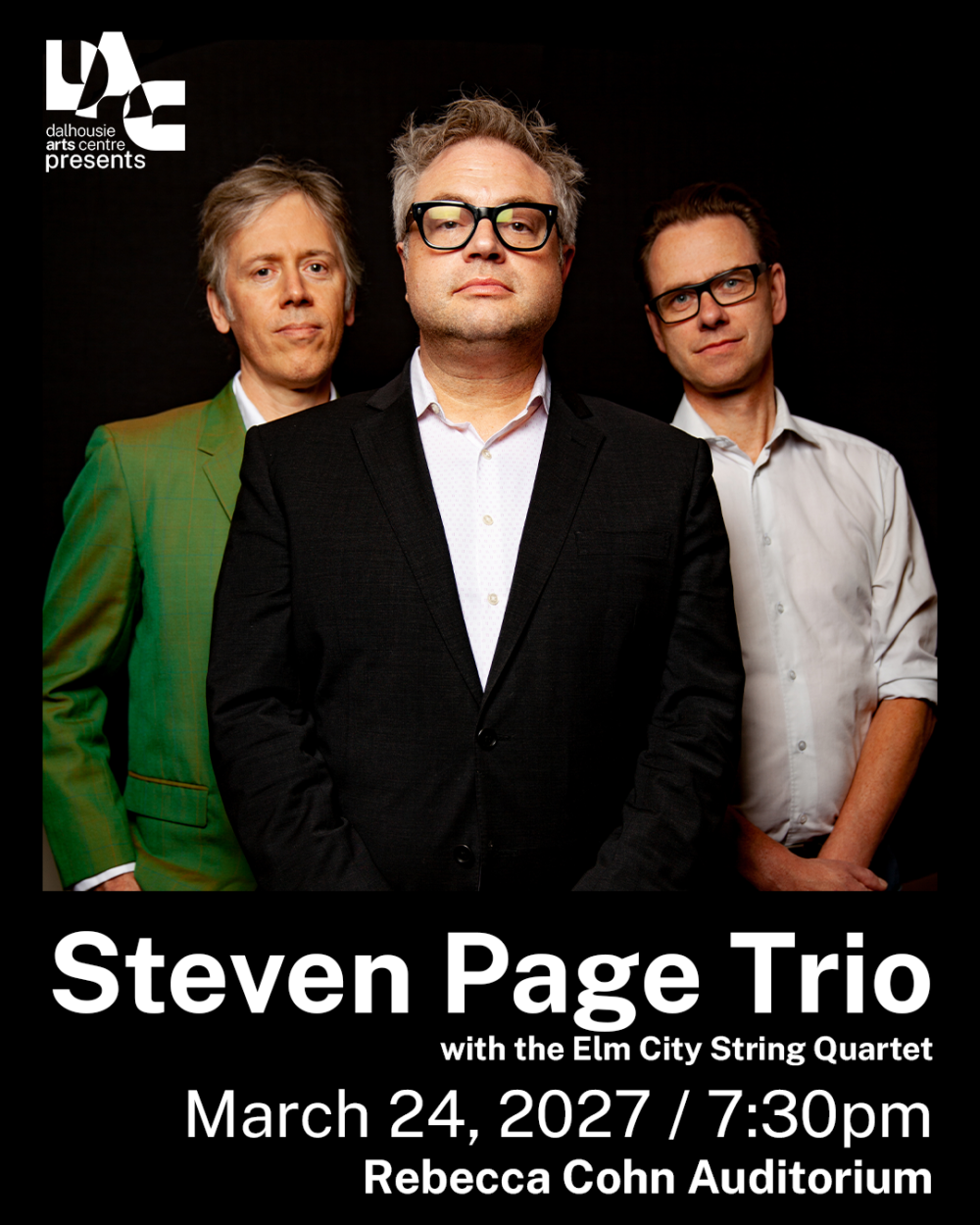 DAC Presents: Steven Page Trio image