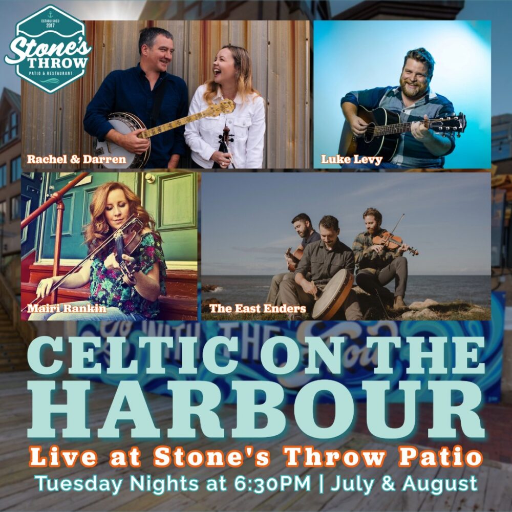 CELTIC ON THE HARBOUR live at Stone's Throw Patio image
