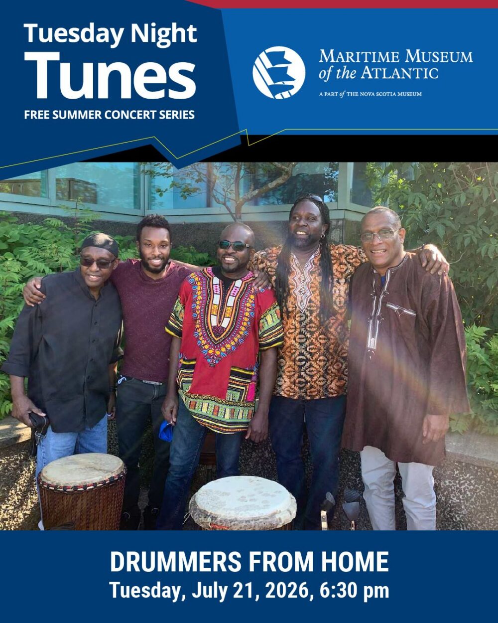 Tuesday Night Tunes: Drummers From Home image