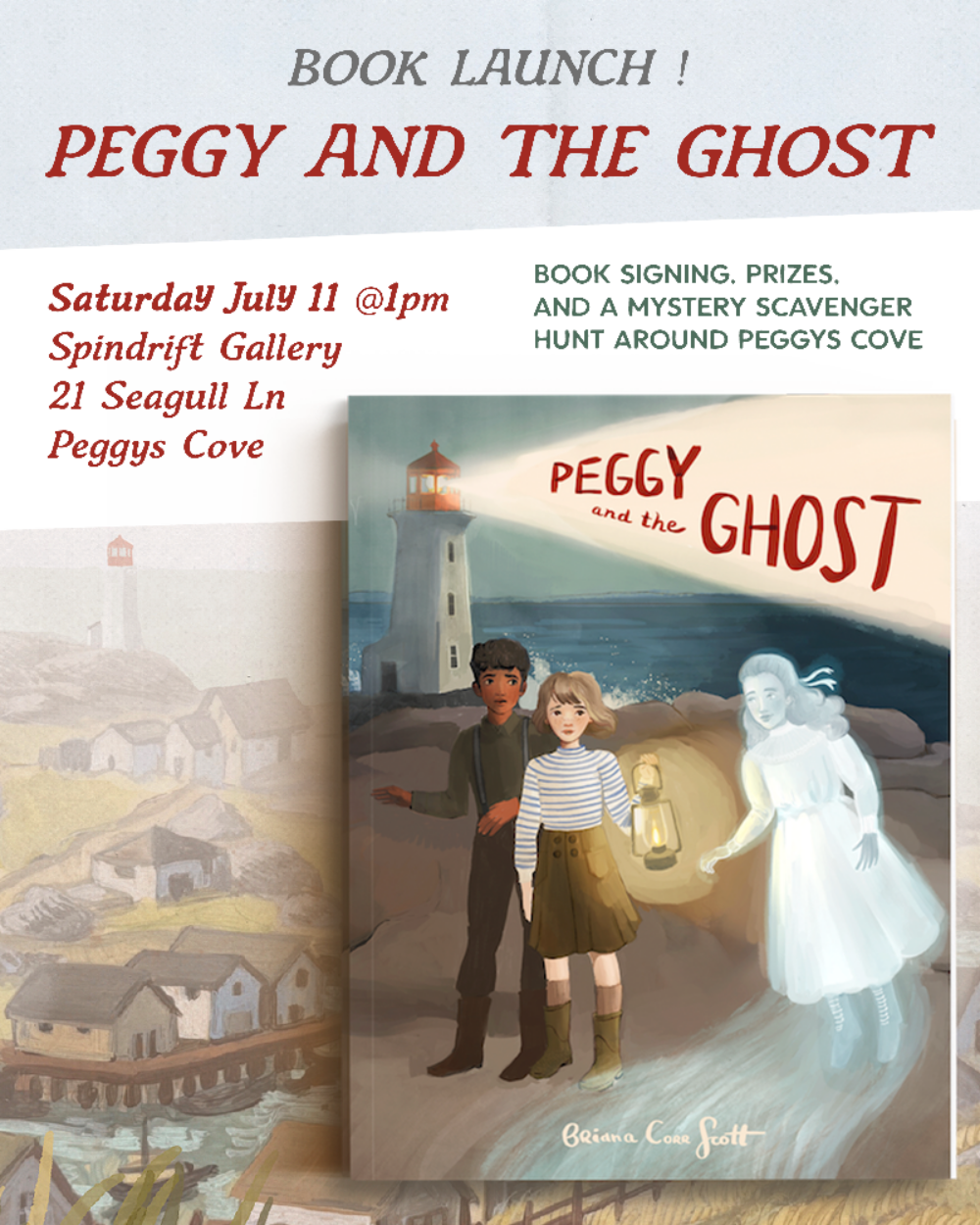 Peggy and the Ghost Book Launch and Scavenger Hunt image