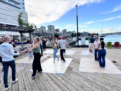 West Coast Swing Dancing on the Halifax Waterfront image