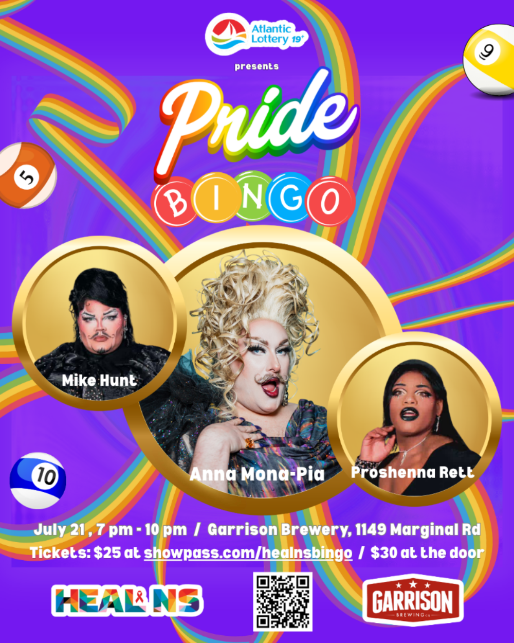 Atlantic Lottery Presents: Pride Bingo image