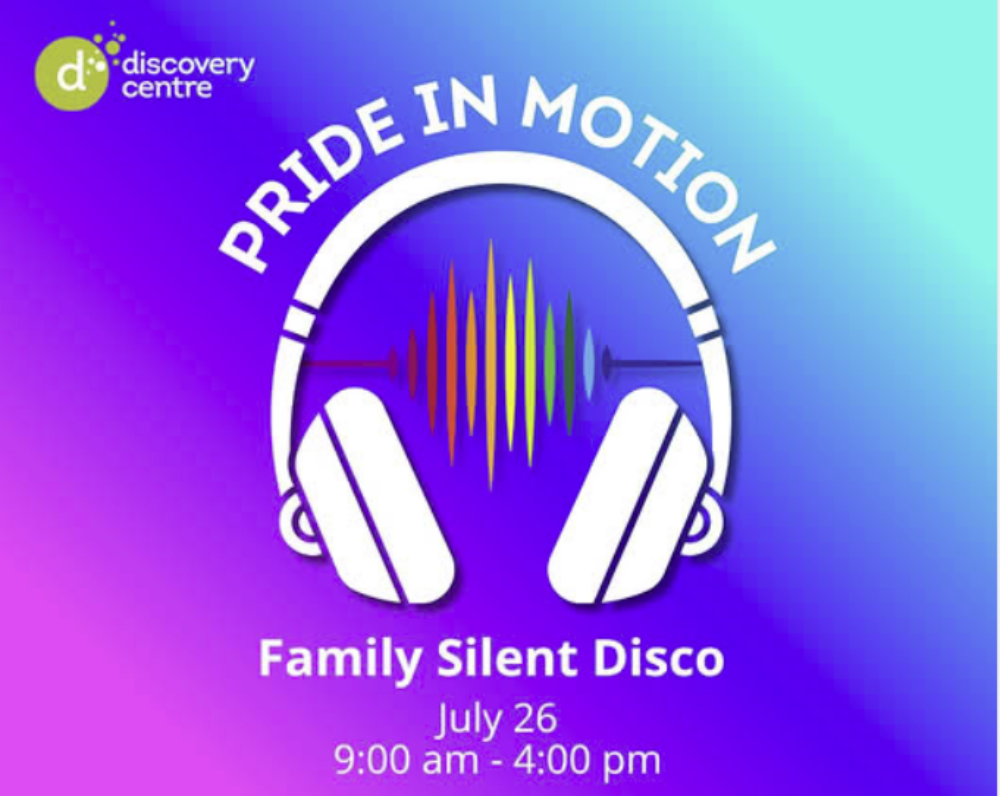 Pride in Motion: Silent Family Disco at Discovery Centre image