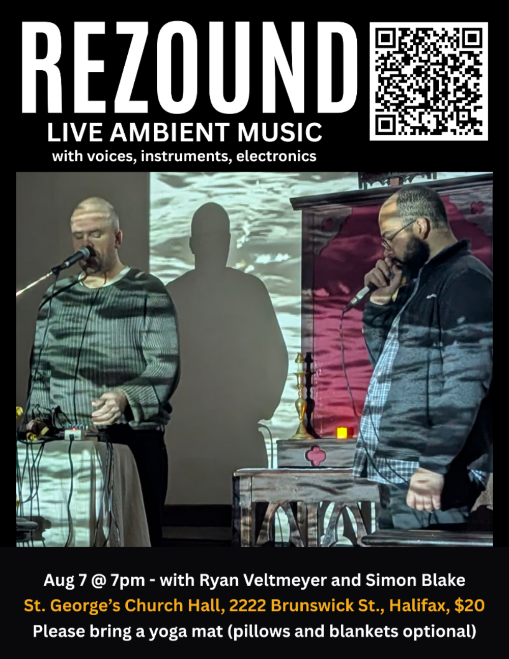 Live Ambient Music | Lie-down show with Rezound image