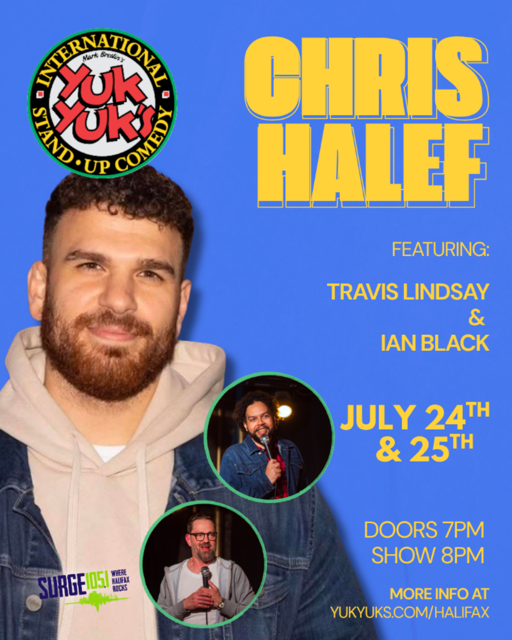 Chris Halef Live at YukYuks image