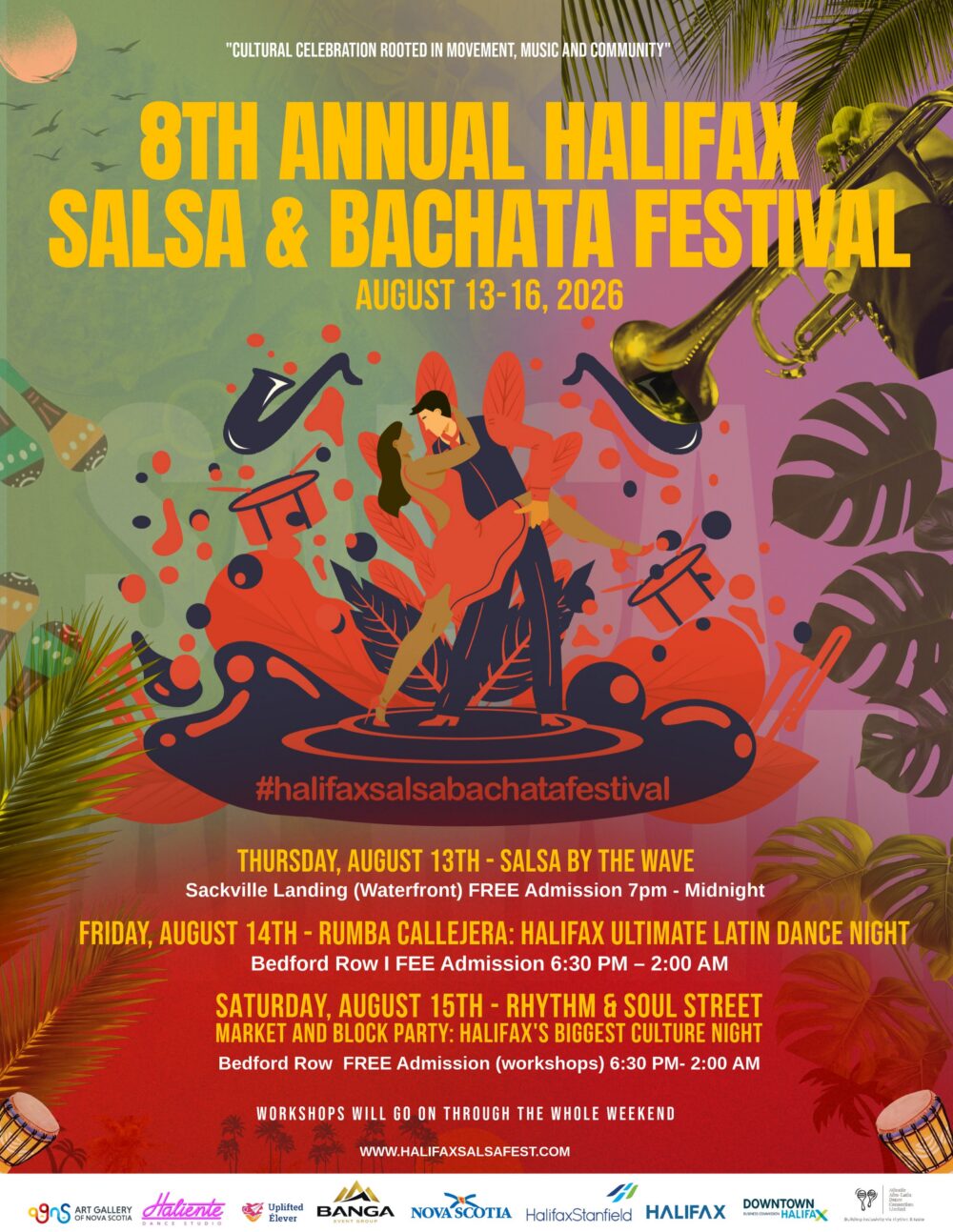 The 8th Annual Halifax Salsa & Bachata Festival image