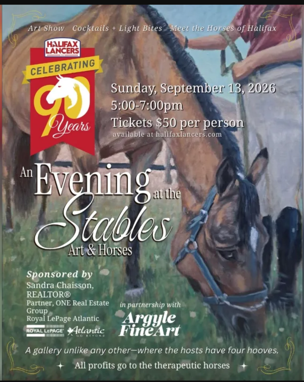 An Evening at the Stables: The Horses of Halifax image