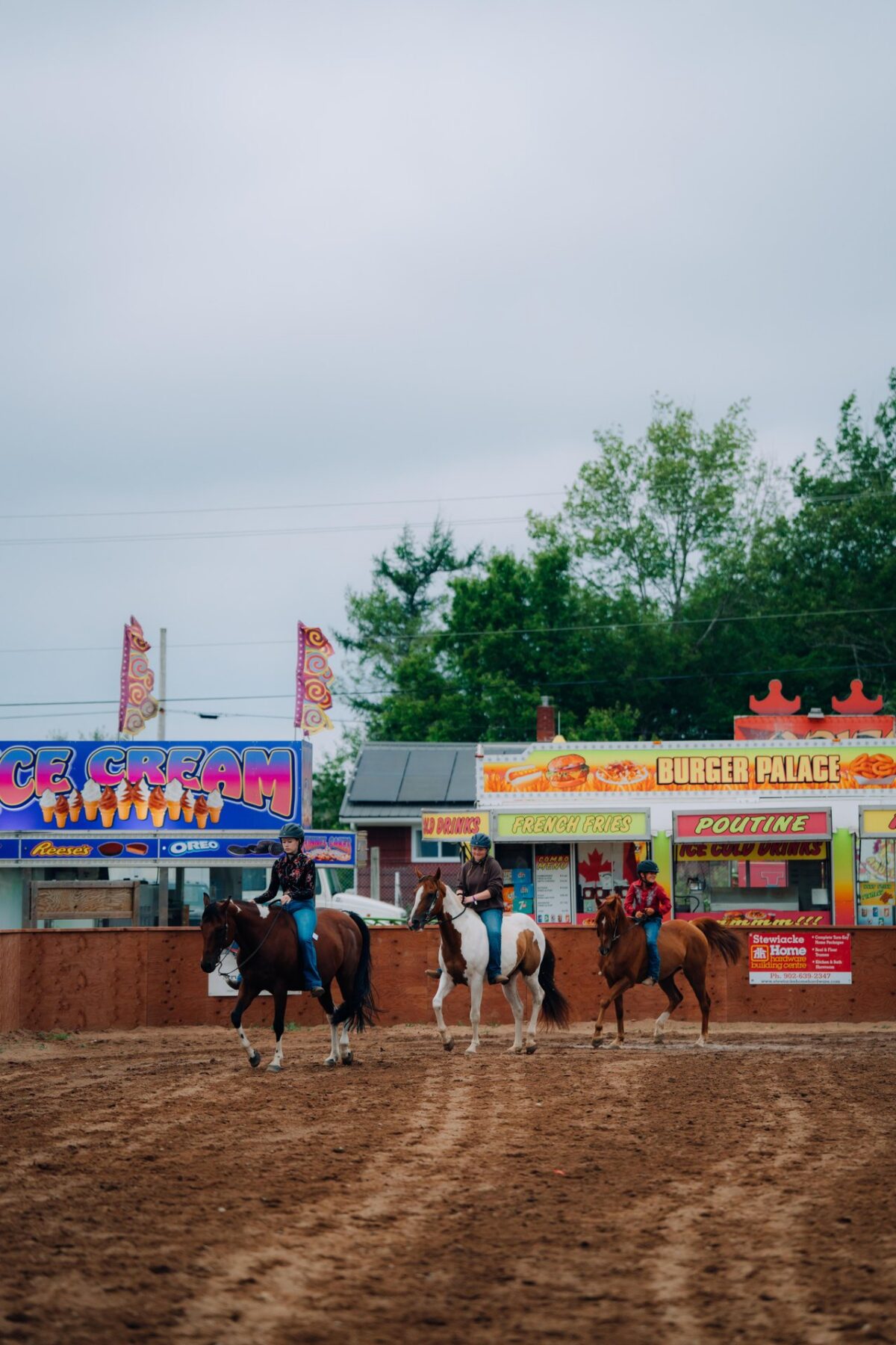 Horse riding at the Halifax County Exhibition