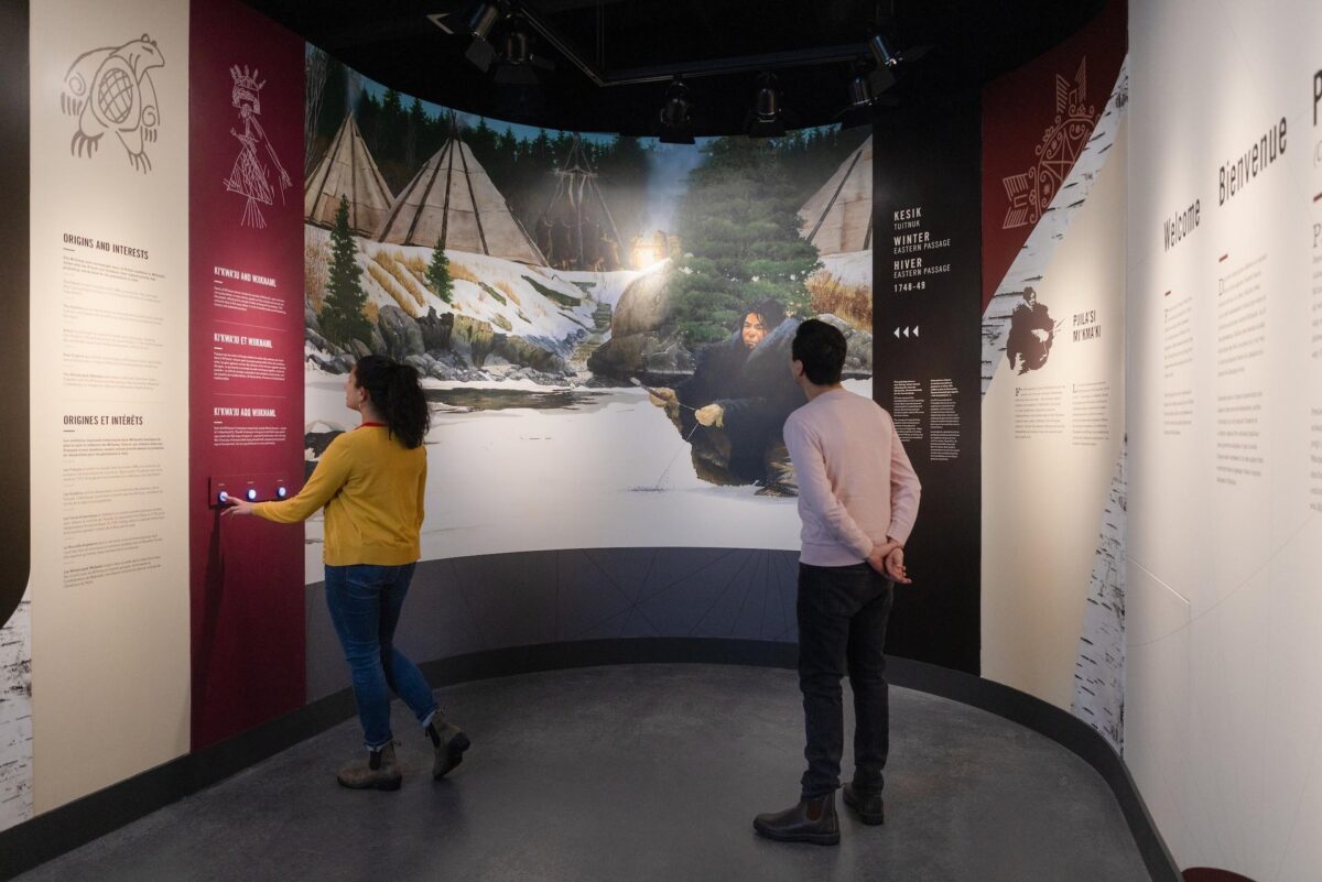 Fortress Halifax: A City Shaped by Conflict exhibit at Halifax Citadel National Historic Site