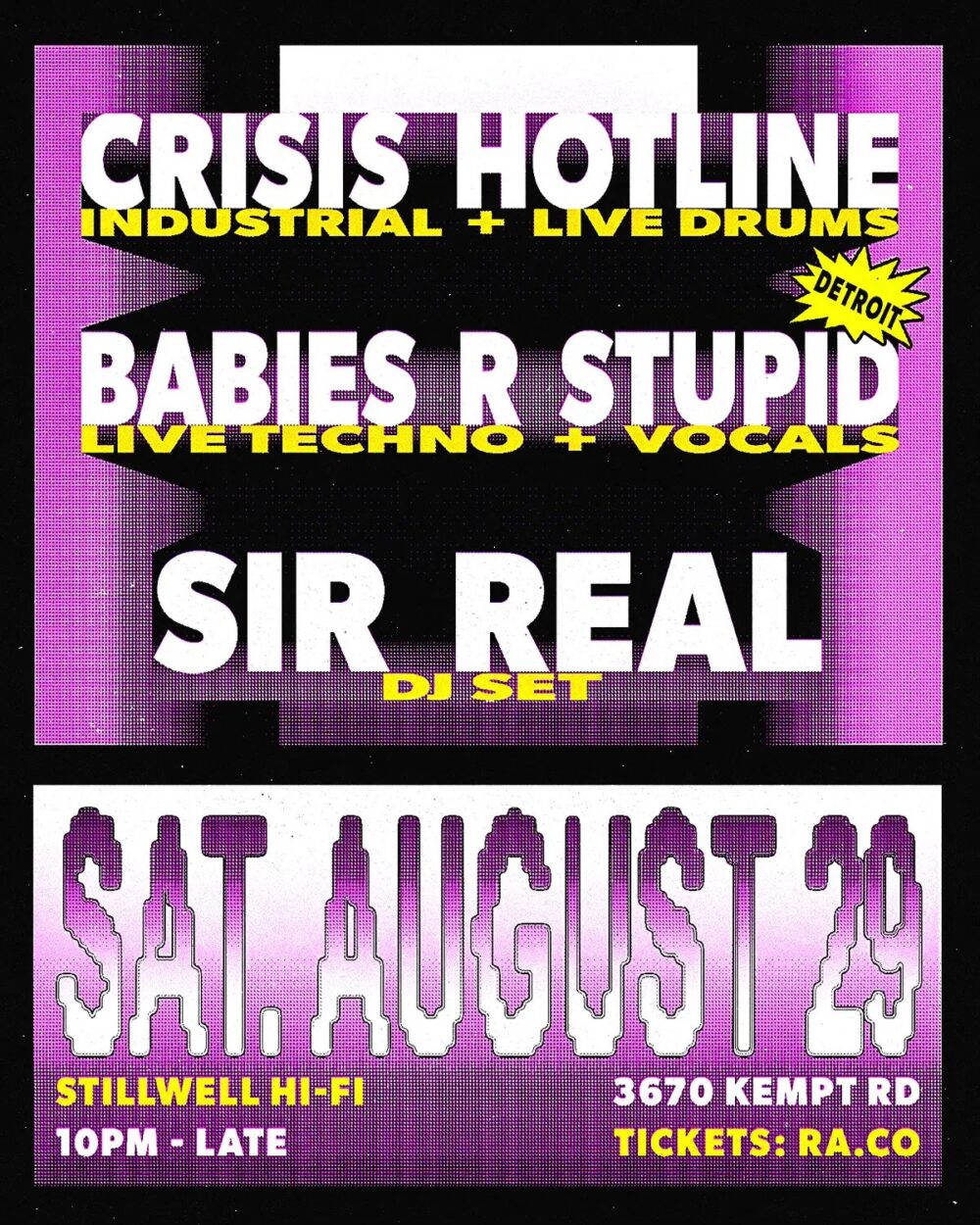 Crisis Hotline + Babies R Stupid + Sir Real image