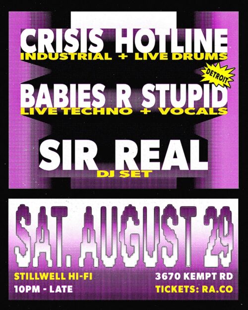 Crisis Hotline + Babies R Stupid + Sir Real image