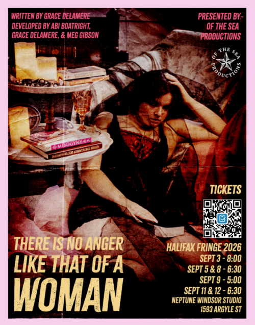 There is No Anger Like That of a Woman – Halifax Fringe 2026 image