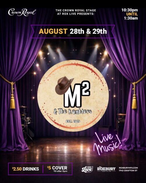 M² & THE RAMBLERS ARE BACK AT ROX LIVE! image