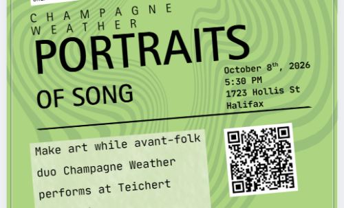 Champagne Weather: Portraits of Song Workshop at Teichert Gallery image