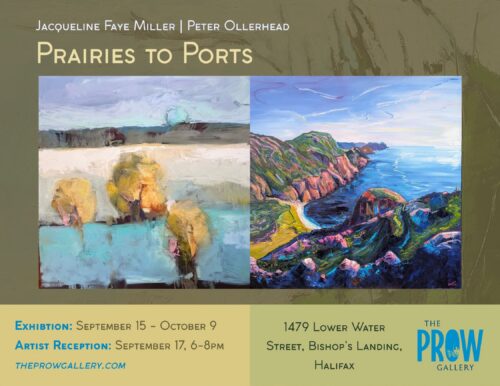 Prairies to Ports: paintings by Jacqueline Faye Miller & Peter Ollerhead image