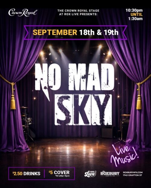 No Mad Sky is taking over the Crown Royal Stage at Rox Live image