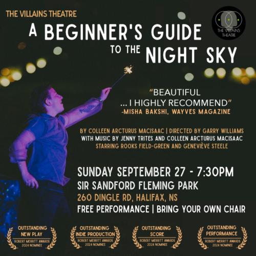 ‘A Beginner’s Guide to the Night Sky’ – a play under the stars image