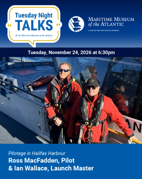 Tuesday Night Talk: Pilotage in Halifax Harbour image