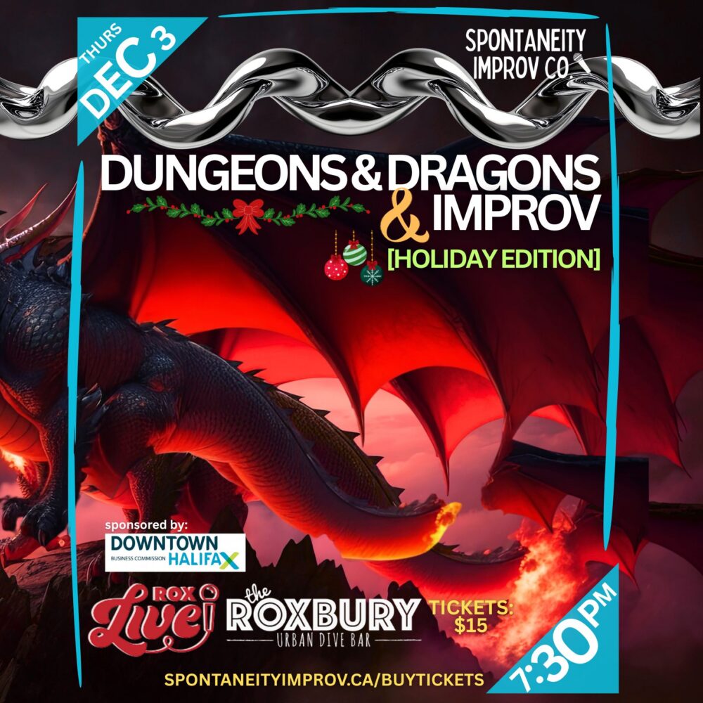 Spontaneity: Dungeons & Dragons & Improv (Holiday Edition) image