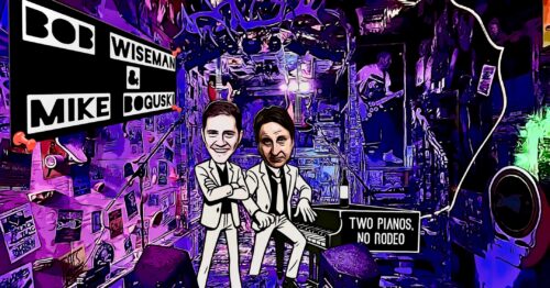 Two Pianos No Rodeo: Bob Wiseman & Mike Boguski image