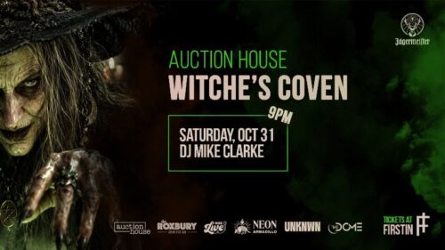 Join us for Witch’s Coven at the Auction House this Halloween! image