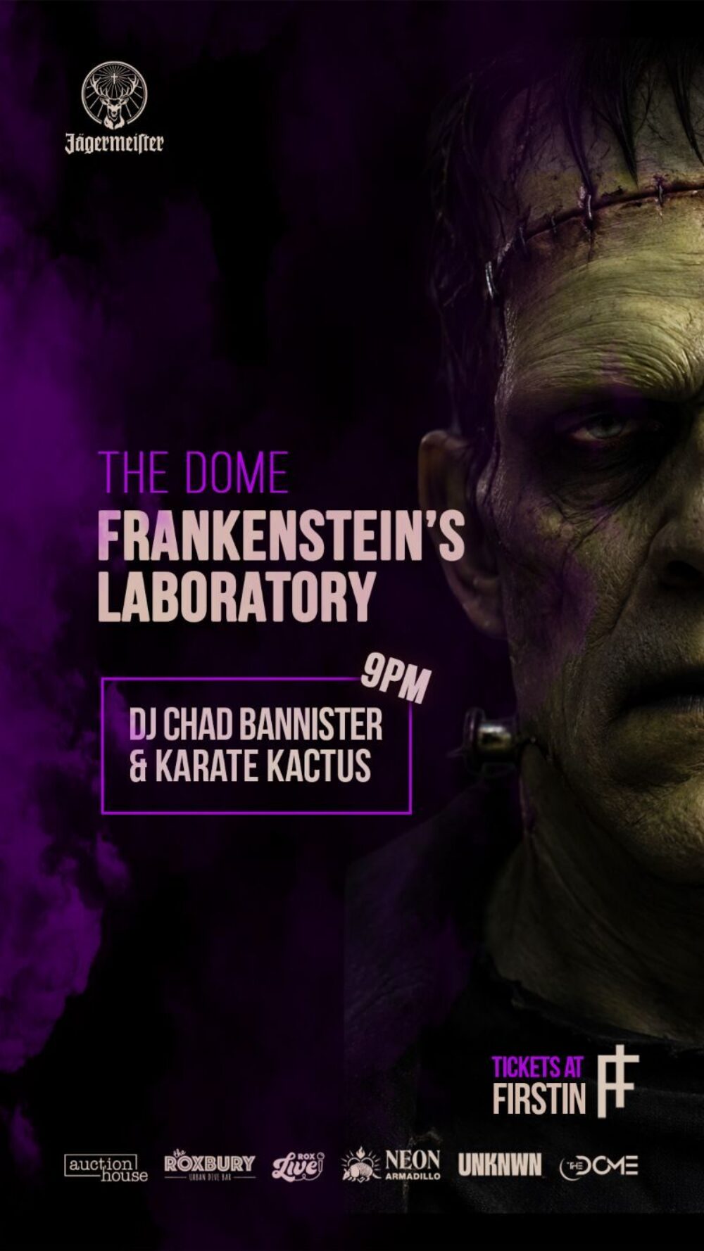 The Dome is becoming Frankenstein’s Laboratory this Halloween Friday! image